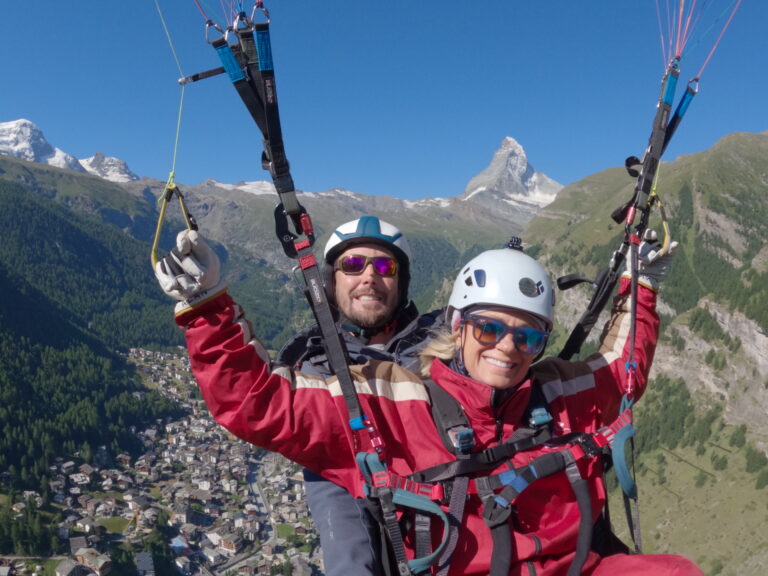 Happy faces over Zermatt