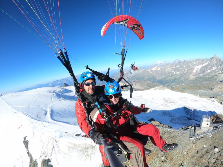 klein Matterhorn takeoff